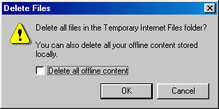 Delete options